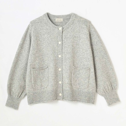 レディース　ポケット付ニットカーディガン(tsukuru&Lin.)