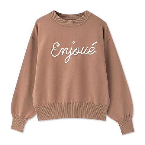 レディース　ロゴニットプルオーバー（tenderly）