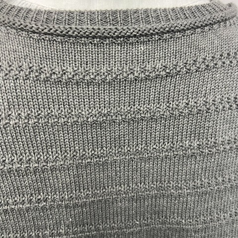 レディース　ニットベスト　（Mushroom)