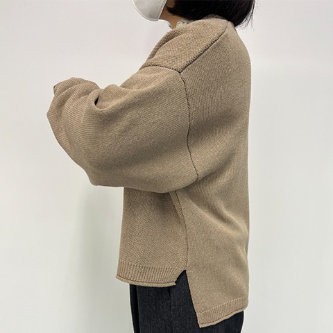 レディース　ロゴニットプルオーバー（Mushroom）