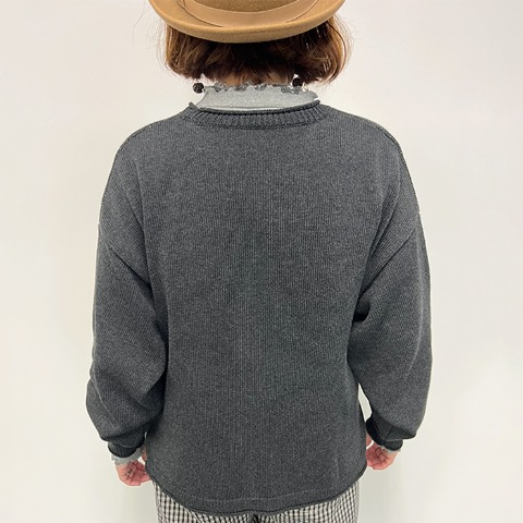 レディース　ロゴニットプルオーバー（Mushroom）