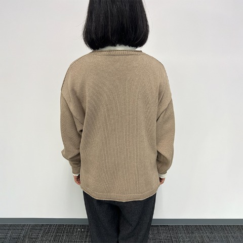 レディース　ロゴニットプルオーバー（Mushroom）