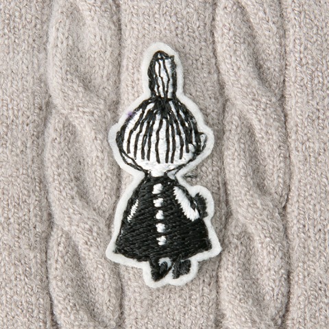 レディース　ケーブルニットカーディガン（ムーミン）