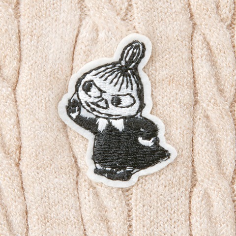 レディース　ケーブルニットカーディガン（ムーミン）