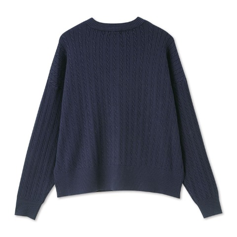 レディース　ケーブルニットカーディガン（ムーミン）