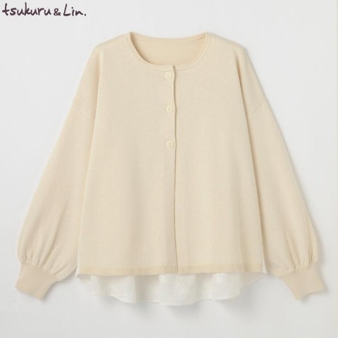 レディース　ニットカーディガン（tsukuru&Lin.)