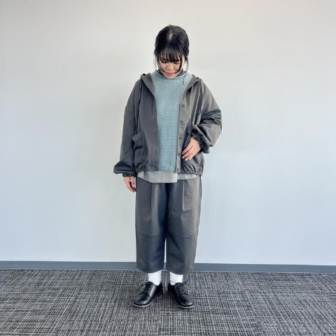 レディース　ニットベスト　（Mushroom)