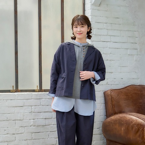 レディース　ニットベスト（Mushroom)