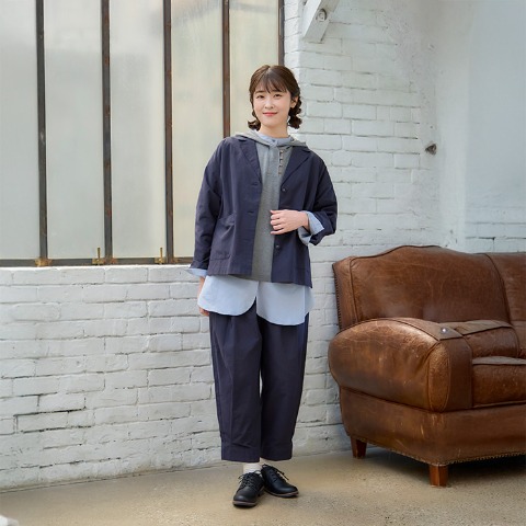 レディース　ニットベスト（Mushroom)