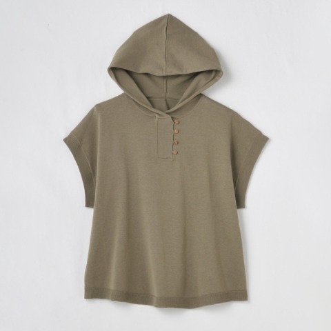 レディース　ニットベスト（Mushroom)