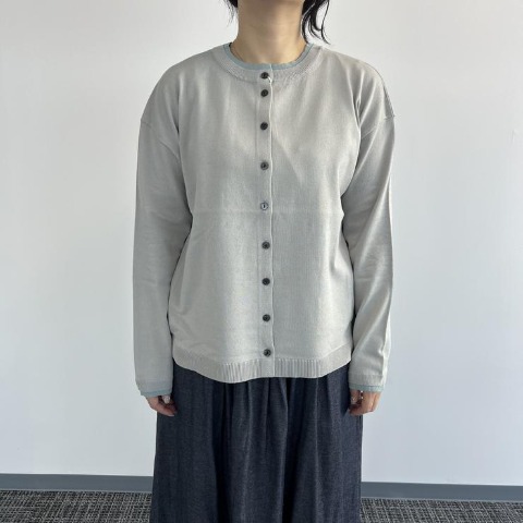 レディース　前後2WAYニットカーディガン（Mushroom）