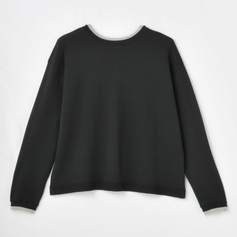 レディース　前後2WAYニットカーディガン（Mushroom）