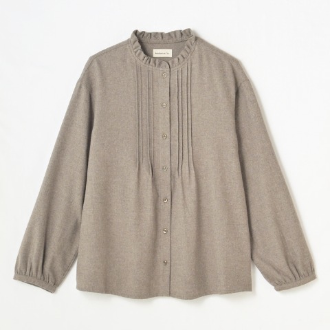 レディース　フリルブラウス（tsukuru＆Lin.）