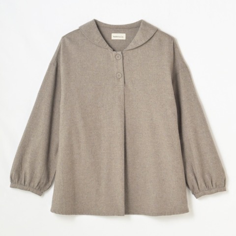 レディース　セーラー襟ブラウス　（tsukuru＆Lin.）