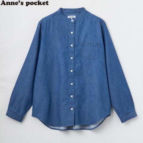 レディース　デニムシャツ　(Anne's Pocket)