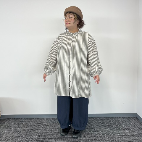 レディース　ループボタンチュニック（Mushroom）