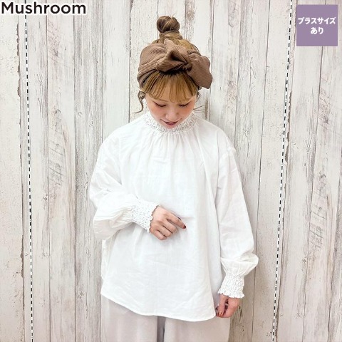 レディース　ブラウス（Mushroom）