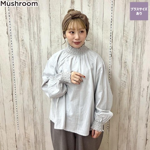 レディース　ブラウス（Mushroom）