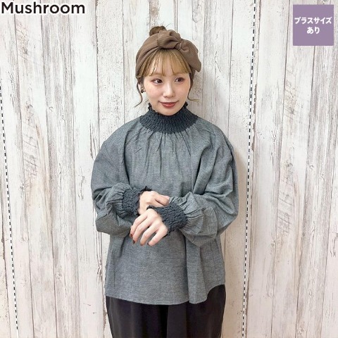 レディース　ブラウス（Mushroom）