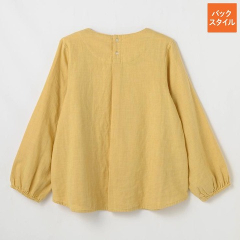 レディース　クルーネックブラウス（tsukuru＆Lin.）