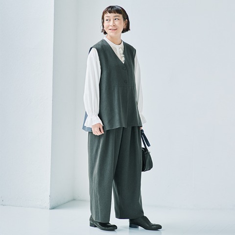 レディース　ブラウス（佐藤かな×tsukuru&Lin.）