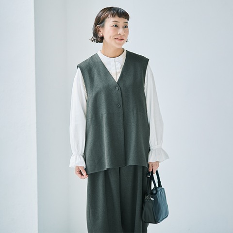 レディース　ブラウス（佐藤かな×tsukuru&Lin.）