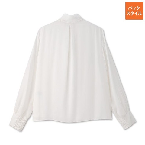 レディース　ボウタイブラウス