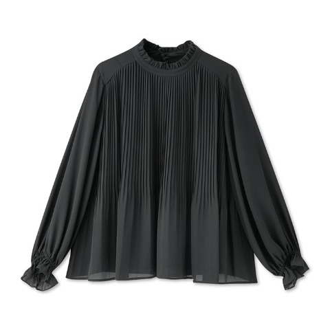 レディース　プリーツブラウス