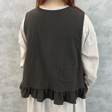 レディース　ベスト（まきみさき×Mushroom)