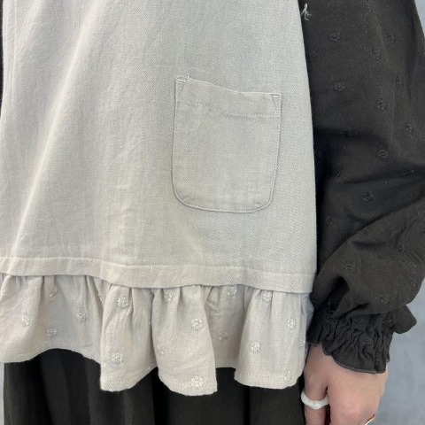 レディース　ベスト（まきみさき×Mushroom)