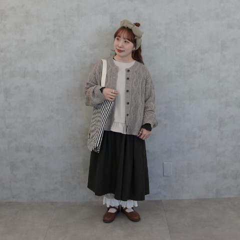 レディース　ベスト（まきみさき×Mushroom)