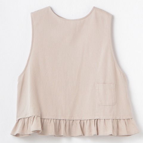 レディース　ベスト（まきみさき×Mushroom)