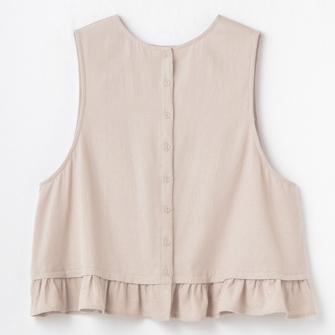 レディース　ベスト（まきみさき×Mushroom)