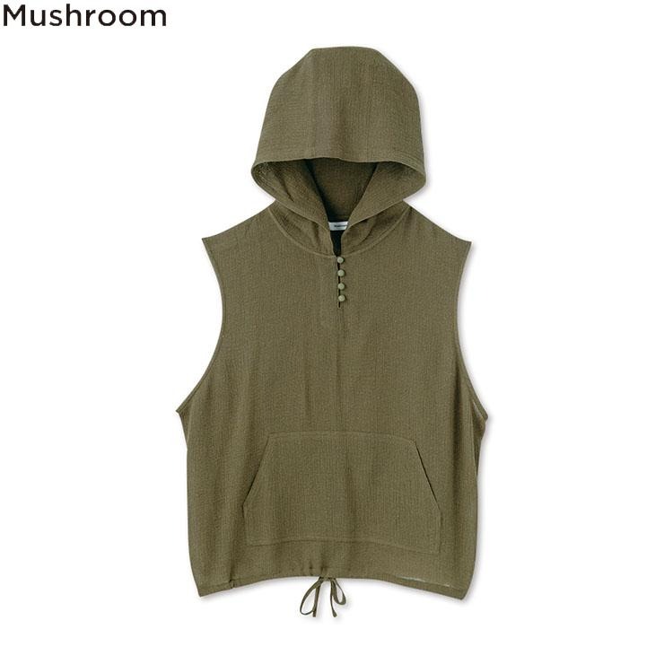 レディース フード付きベスト（Mushroom) | シャンブル | しまむらパーク