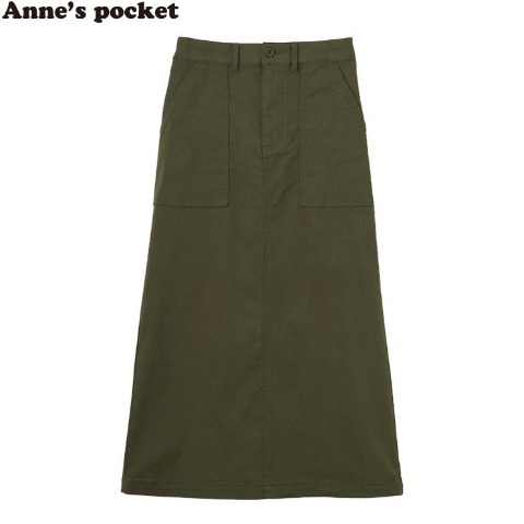 レディース　着ままストレッチスカート (Anne's Pocket)
