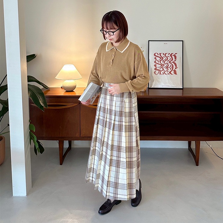 レディース チェック柄スカート（MIKA） | シャンブル | しまむらパーク