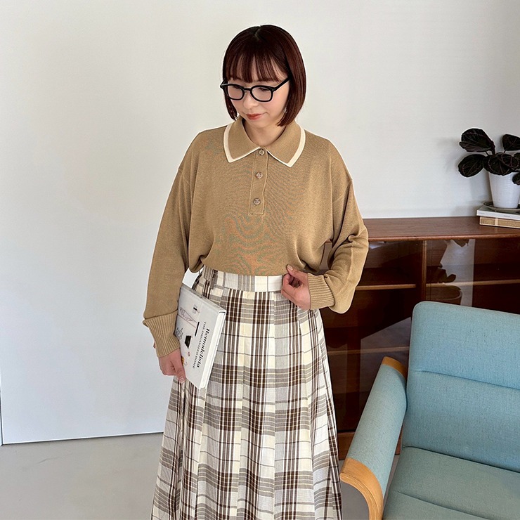 レディース チェック柄スカート（MIKA） | シャンブル | しまむらパーク