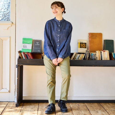 レディース　着ままストレッチパンツ (Anne's Pocket）