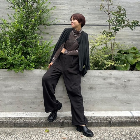 レディース　裾ドロストスウェットパンツ（忍舞）