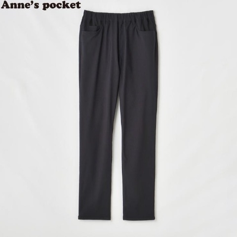 レディース　着ままストレッチ裏起毛パンツ　(Anne'sPocket)