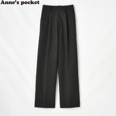 レディース　タックワイドパンツ　(Anne's Pocket)