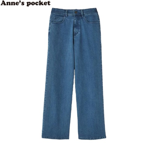 デニムワイドパンツ(Anne's Pocket)