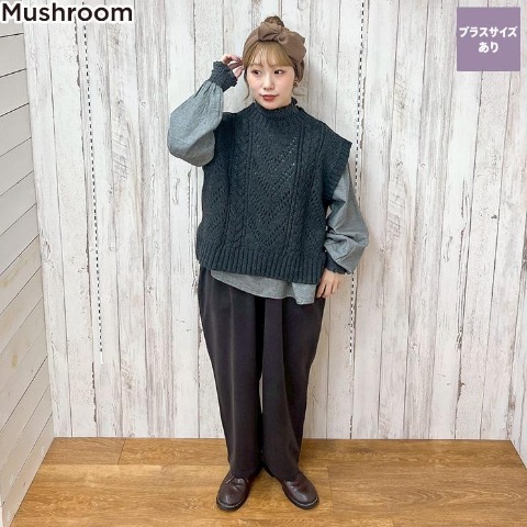 レディース　パンツ（Mushroom）