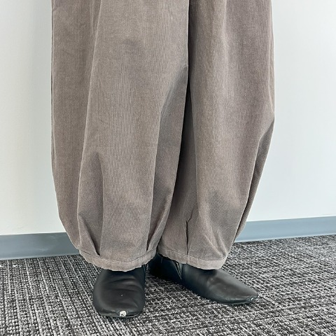 レディース　コーデュロイパンツ（Mushroom）