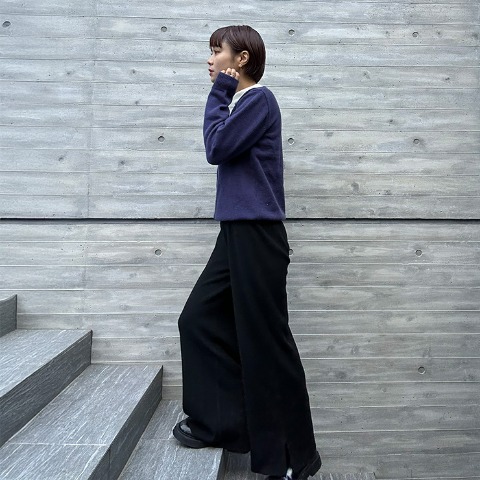 レディース　ニットパンツ（忍舞）