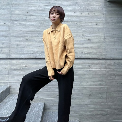 レディース　ニットパンツ（忍舞）