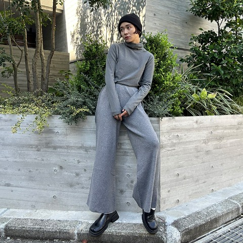 レディース　ニットパンツ（忍舞）