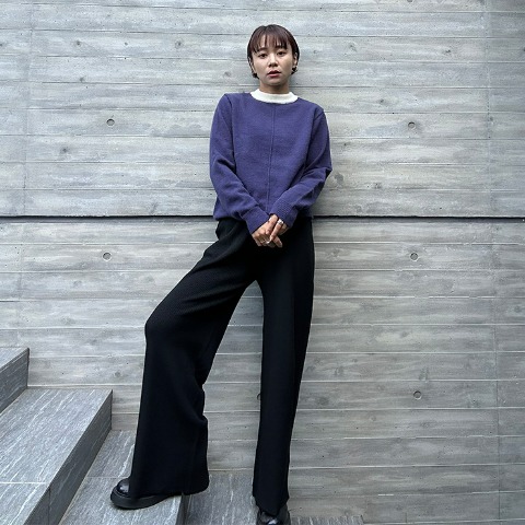 レディース　ニットパンツ（忍舞）