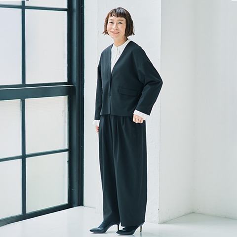 レディース　フォーマルパンツ（佐藤かな×tsukuru&Lin.）