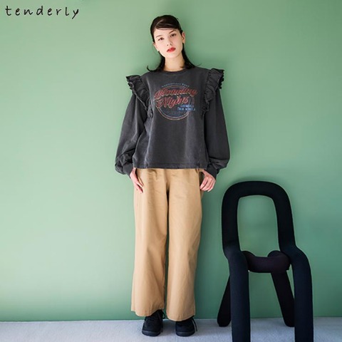 レディース　コクーンパンツ（tenderly）